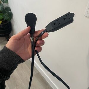 Black Power Extension Cord